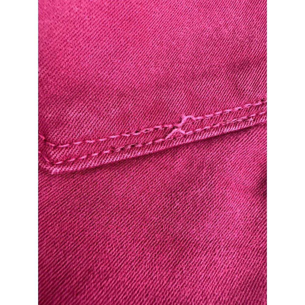 Paige Verdugo Ultra Skinny Womens 25 Red Jeans Comfort Office Cotton/Elastane - Picture 11 of 16